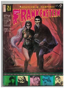 Castle Frankenstein 1971 Horror Monster Magazine - Imagen 1 de 11