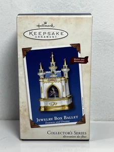 Hallmark Ballet #1 en Serie Ornamento Movimiento y Sonido 2002 Joyero NUEVO - Imagen 1 de 2