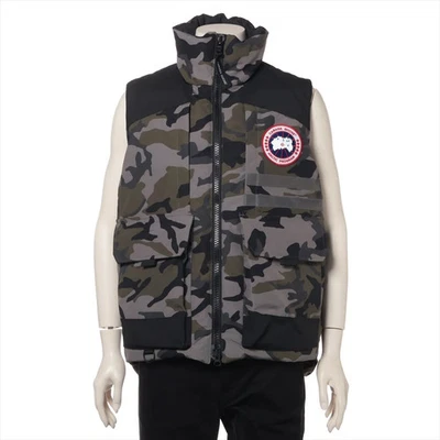 Canada Goose Polyester Down vest S Men's Khaki  4157MP Sotheby Camouflage - Image 1 of 4