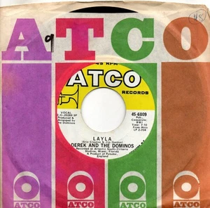Derek And The Dominos:Layla I am yours:US Atco:Re-Issue - Picture 1 of 2
