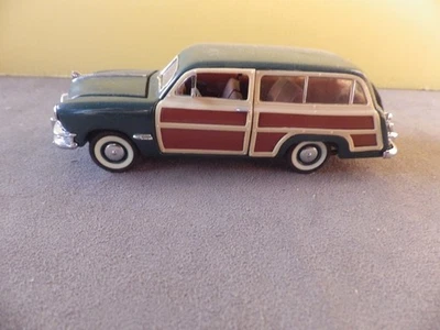 FRANKLIN MINT 1/43ème   FORD STATION WAGON WOODY 1949 VERTE  +++ - Photo 1/4