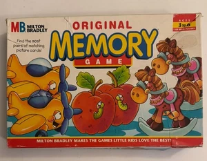 Vintage Original 1996 Memory Card Game Milton Bradley COMPLETE All 72 Cards! - Picture 1 of 5