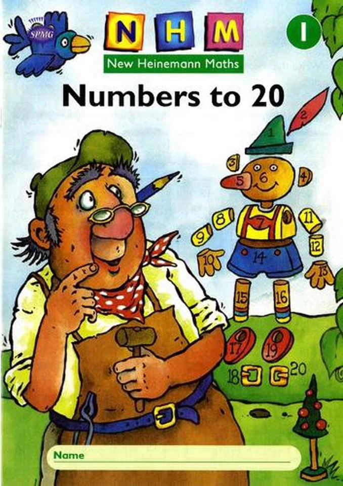 New Heinemann Maths Yr1, Number to 20 Activity Book (8 Pack) by Scottish Primary - Image 1 of 1