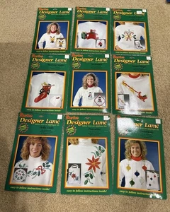 Darice Stoff Designer Lahm Weihnachten Set 9 verschiedene Bügelsets - Bild 1 von 2