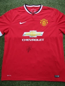 Camiseta de fútbol local firmada a mano por Darren Fletcher del Manchester United - Autógrafo - Imagen 1 de 2