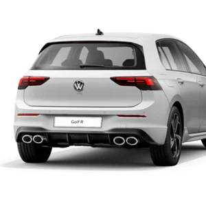 Oryginalny dyfuzor R VW Golf 8 Volkswagen tylny dyfuzor czarny NOWY - Zdjęcie 1 z 4