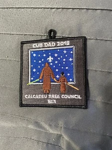 Patch Boy Scout Star Wars - Consiglio Area Calcasieu 2018 Cub Dad - Foto 1 di 1
