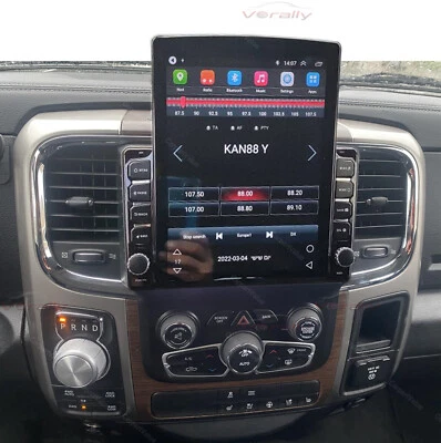For Dodge Ram 1500 2500 3500 2013-2018 CarPlay Android 14.0 Car GPS Radio Stereo Foto 1 de 4