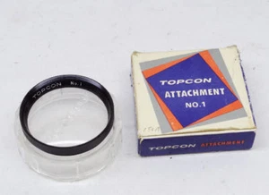Topcon Attachment  1 Close up lens 49mm - Picture 1 of 1