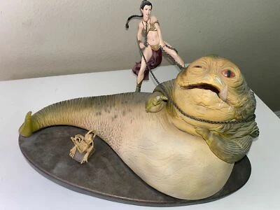 Sideshow EXCLUSIVE Star Wars Princess Leia vs Jabba the Hutt Figure 022/400 - Image 1 of 4