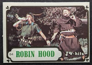 Robin Hood 1980 Monty Midgee Gum Card #64 (NM)
