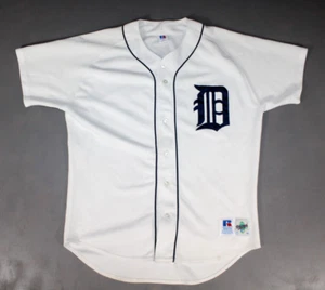 Rare Vintage Detroit Tigers Authentic Russell On-Field Home Jersey 48 XL - Picture 1 of 10