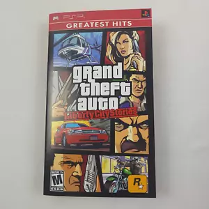 Grand Theft Auto Liberty City Stories Rockstar copertina di ricambio arte Sony PSP - Foto 1 di 2