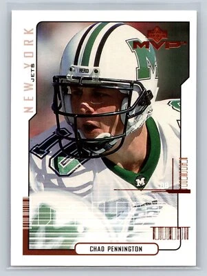 2000 Upper Deck MVP Set Break Chad Pennington #208 RC - Image 1 of 2