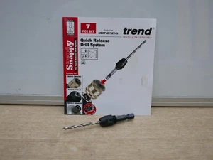 TREND SNAP/D/3MM 3mm HSS DRILL BIT ADAPTOR  1/4" HEX SHANK - Picture 1 of 1