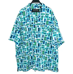 PELLE PELLE Marc Buchanan Hombres 3XL Camisa de Campamento Retro MCM 50s 60s Poker Bowling - Imagen 1 de 5
