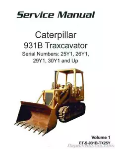 Caterpillar 931B Traxcavator Service Manual - Picture 1 of 1