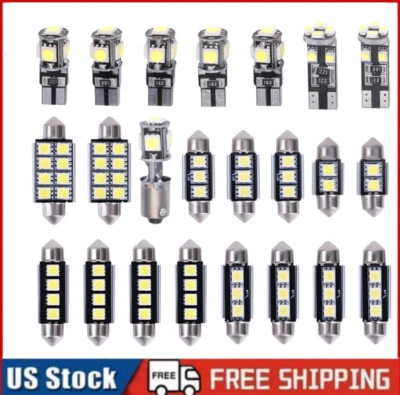23x Kit of Dome Light Bulb LED Car Bulb Interior Car Light  Door License Lamp - Image 1 of 4
