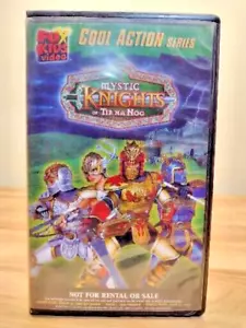 Saban's Mystic Knights Of Tir Na Nog VHS RARE Screener Edition 1999 Fox Kids Vid - Picture 1 of 6