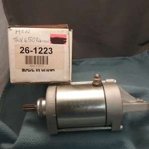 NEW WPS 26-1223/SMU00313 REPLACEMENT STARTER MOTOR FOR HONDA TRX 650 RUBICON - Picture 1 of 5