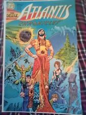 Atlantis Chronicles #1 VF/NM DC COMICS SIGNED PETER DAVID ON THE INSIDE COVER