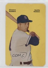 1952 Mother's Cookies Pacific Coast League Food Issue Clarence Maddern #44