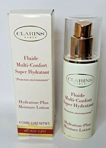 VINTAGE NOS Clarins Hydartion-Plus Moiture Lotion 1.7 oz IN BOX - Picture 1 of 7
