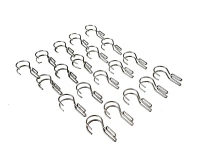 20 clips for attaching the pigeon defence spikes to the gutter with Ø 20 mm - Image 1 of 4