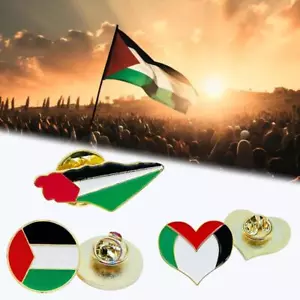 Palestine Palestinian Flag Pin Badge Lapel Free Palestine National Gift Hot Sale - Bild 1 von 15