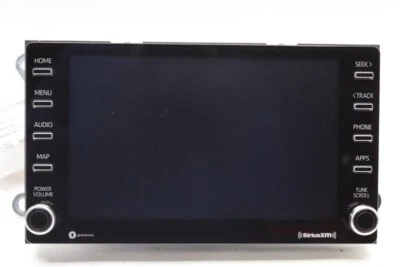 Pantalla y receptor de radio Toyota Tacoma 2020-2023 con pantalla 86140-04110 OEM Foto 1 de 4