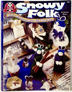 1998 Suzanne McNeill Snowy Folk 3267 Deko Puppen Musterbuch Vintage 12799 - Bild 1 von 2
