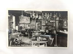 Vintage BARDSTOWN KY Coffee Shop - Old Talbott Tavern RPPC Real Photo Postcard - Picture 1 of 10
