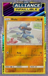 Riolu Reverse-SL10:Alliance Infaillible- 102/214 - Carte Pokemon Française - Picture 1 of 1