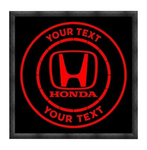 Custom Honda LED Sign Personalized 20 color Remote - Picture 1 of 6