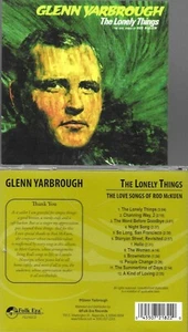 GLENN YARBROUGH-THE LONELY THINGS-FOLK ERA CD NEW SEALED LONG OUT OF PRINT - Picture 1 of 1