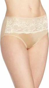 Bali Women's Hipster Panties One Smooth U Comfort Indulgence Satin with Lace - Picture 1 of 19