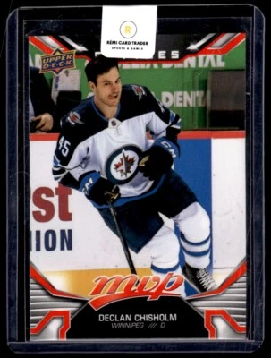 2022-23 Upper Deck Mvp Ice Battles Declan Chisholm Rookie #236 Winnipeg Jets - Image 1 of 2