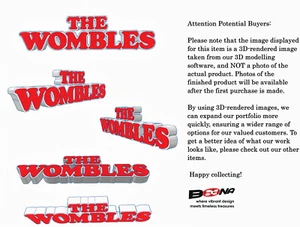 THE WOMBLES logo display Beena Studio - Imagen 1 de 1