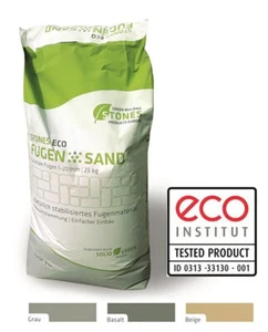 Fugensand 25kg für Fugenbreiten 1-20mm Stones Eco Stones Baustoffe - Bild 1 von 5