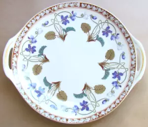 HAVILAND LIMOGES PORCELAIN IMPERATRICE EUGENIE 10¾" CAKE PLATE (10729) - Picture 1 of 2
