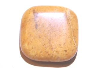 67.57Ct 30x30x8mm Natural Honey Jade Square Bead for Wire Wrapping/Jewelry Makin - Picture 1 of 7