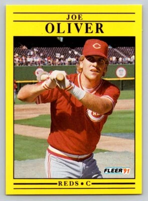 1991 Fleer #75 Joe Oliver - Image 1 of 2