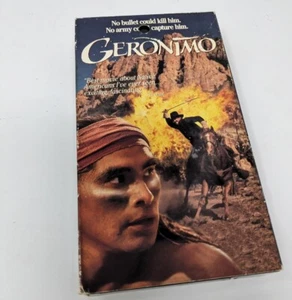 Geronimo VHS 1993 Turner Pictures Rare Action Movie Vintage Media - Picture 1 of 5