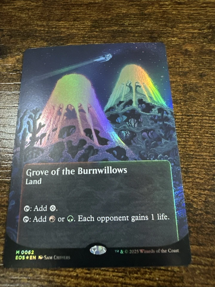 Grove of the Burnwillows (0062) (Borderless) Edge of Eternities: Stellar Sights - Image 1 of 1