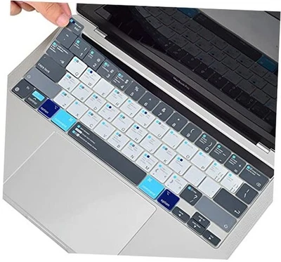 MacBook Pro 13 atalhos MacBook Pro 13 polegadas A2338 A2251 A2289 cinza e azul - Imagem 1 de 4