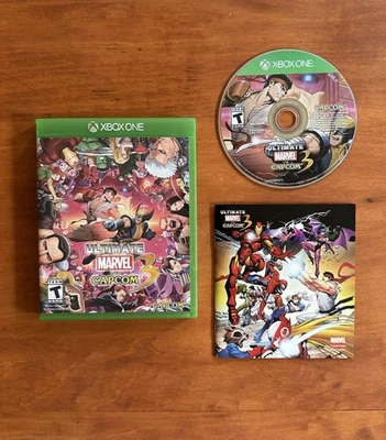 Ultimate Marvel vs Capcom 3 (Xbox One) MINT CIB Complete w/ Comic & Tested - Image 1 of 4