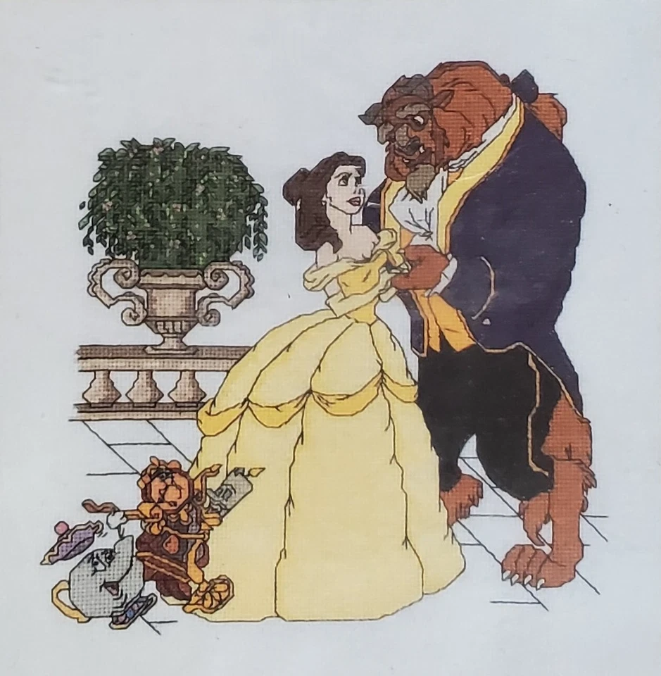 Disney Catalog Beauty and the Beast 13101 cross stitch kit cartoon characters - Image 1 of 1