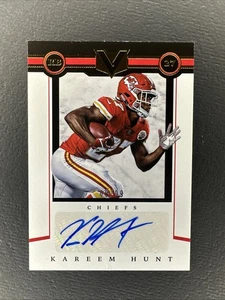 Kareem Hunt 2017 Panini Vertex Auto #AA-KH #09/99 - Bild 1 von 2