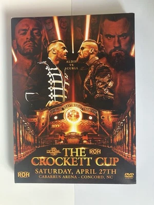 NWA ROH THE CROCKETT CUP 2019 2 DVD SET RARE OOP WRESTLING WWE AEW NJPW CMLL TNA - Image 1 of 4
