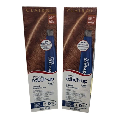 2 X Gel Mezcla Color Retoque Raíz Clairol Rojo Rojizo Semi Permanente 1.5oz Foto 1 de 4